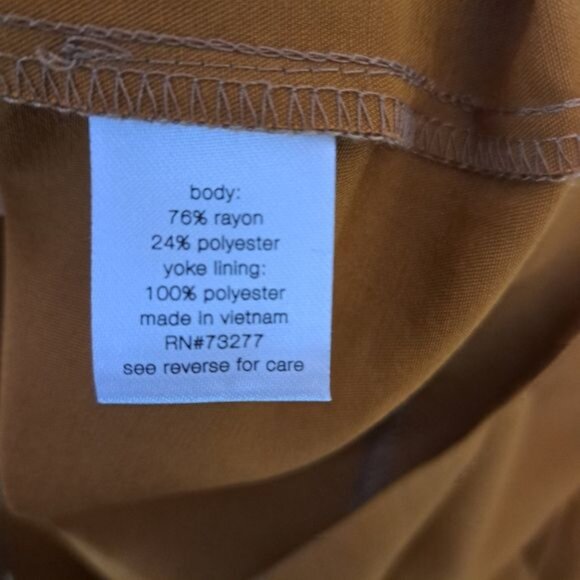 Elizabeth and James Autumn Gold Double Breasted Blazer‎ Jacket Size XXL - Picture 5 of 7